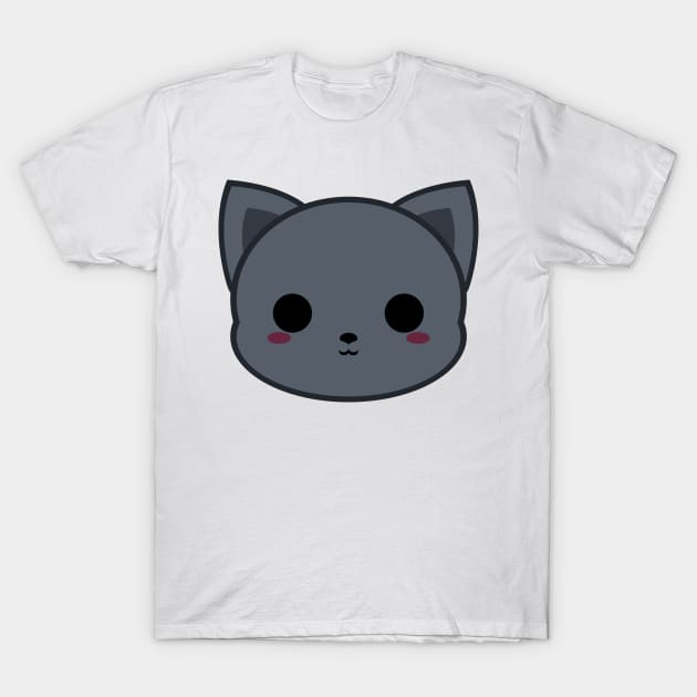 Cute British Short Hair Cat T-Shirt by alien3287